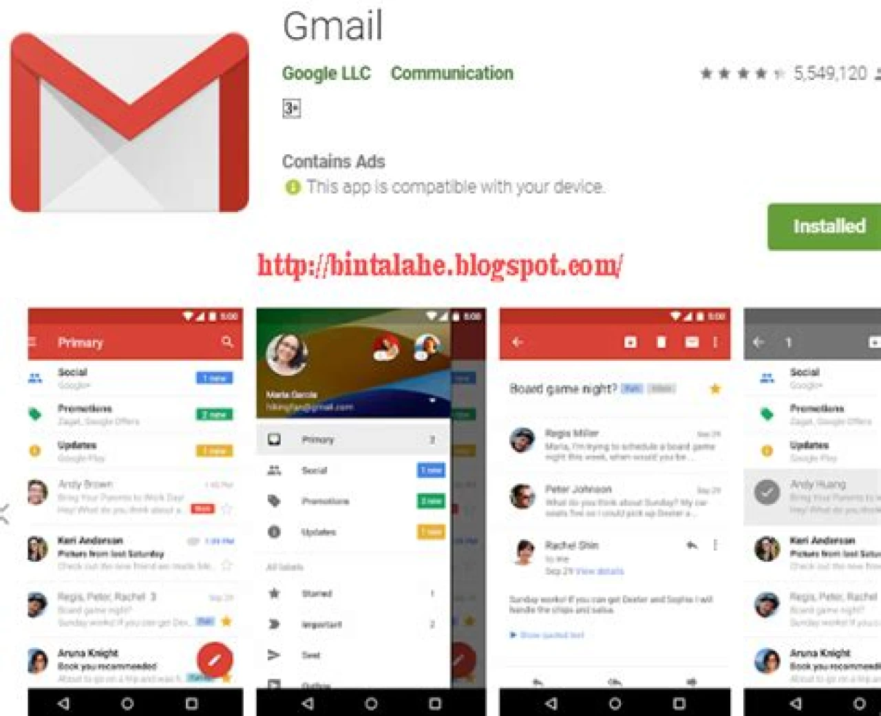 10 Aplikasi Email Terbaik Android Untuk Anda