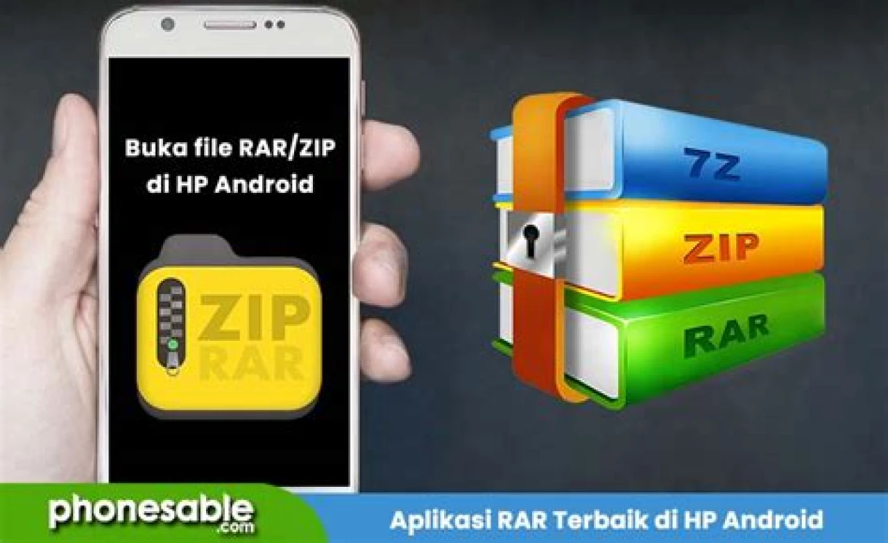 11 Aplikasi RAR Terbaik untuk Buka File di HP Android 2023