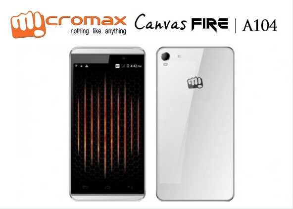 Micromax Canvas Fire A104