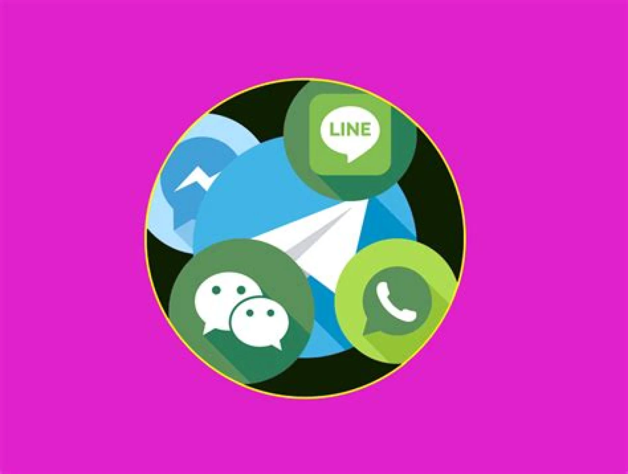 5 Aplikasi chatting terbaik dan populer android dan IOS