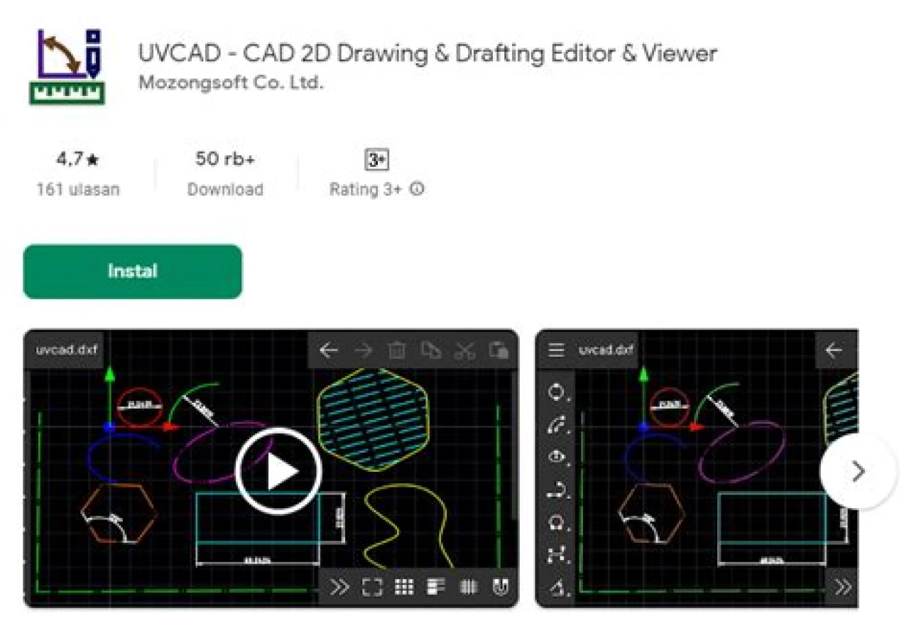 6+ Aplikasi AutoCAD Terbaik untuk Android