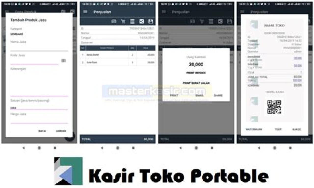Aplikasi Kasir Android Gratis Kasir Toko Portable
