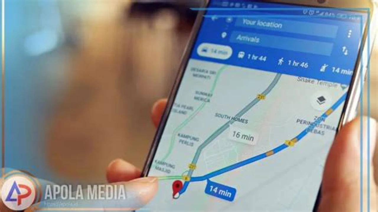 Cara Melihat Titik Koordinat di Maps HP Android dan iPhone » Apola Media