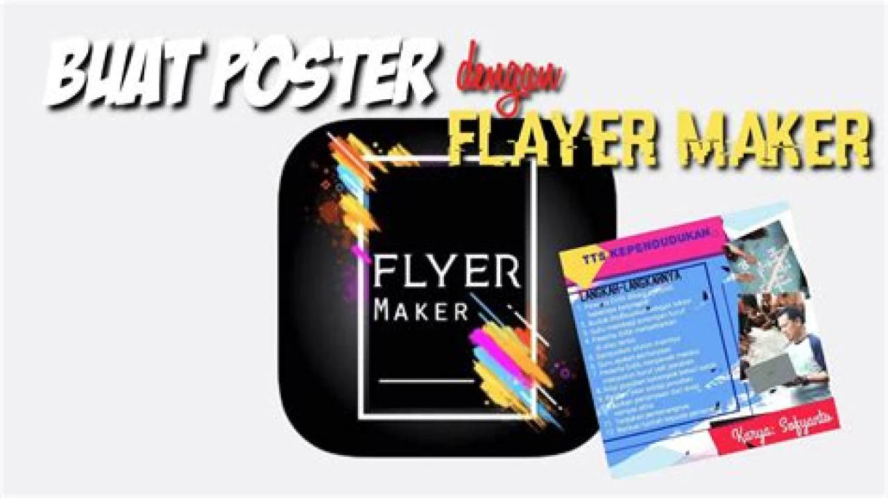 Cara Membuat Flyer / Poster dengan Flyer Maker yang sederhana