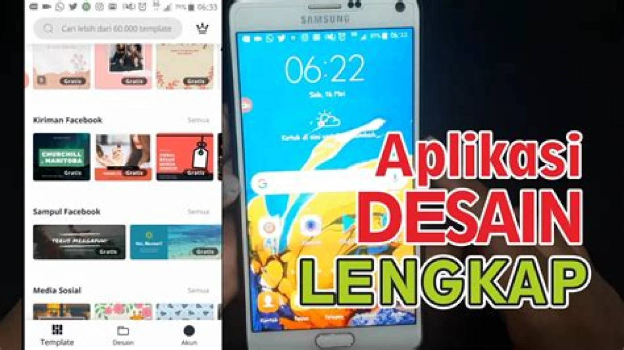 Review Aplikasi DESAIN LENGKAP di HP Android // ALBAB