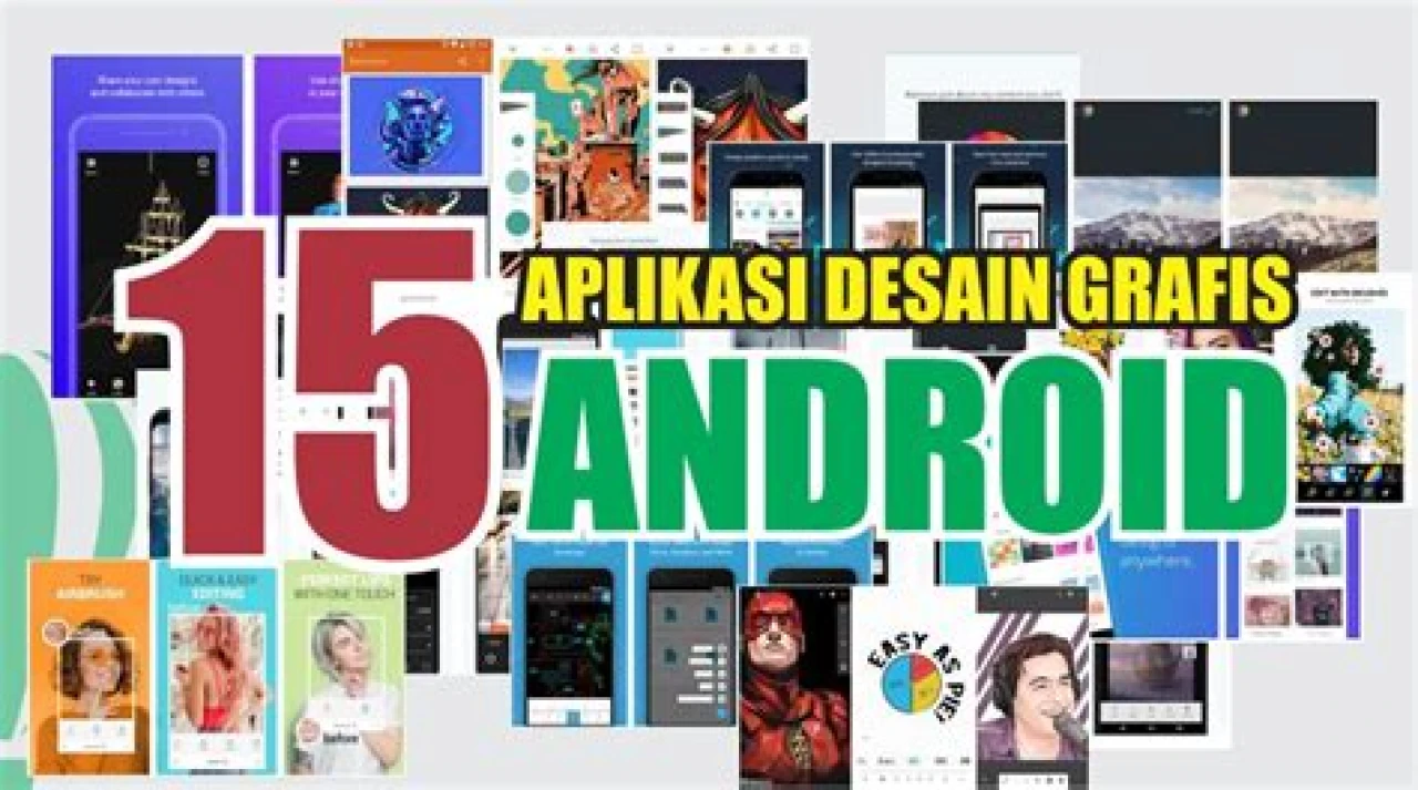 Terbaik 15 Aplikasi Desain Grafis Untuk Smartphone Android