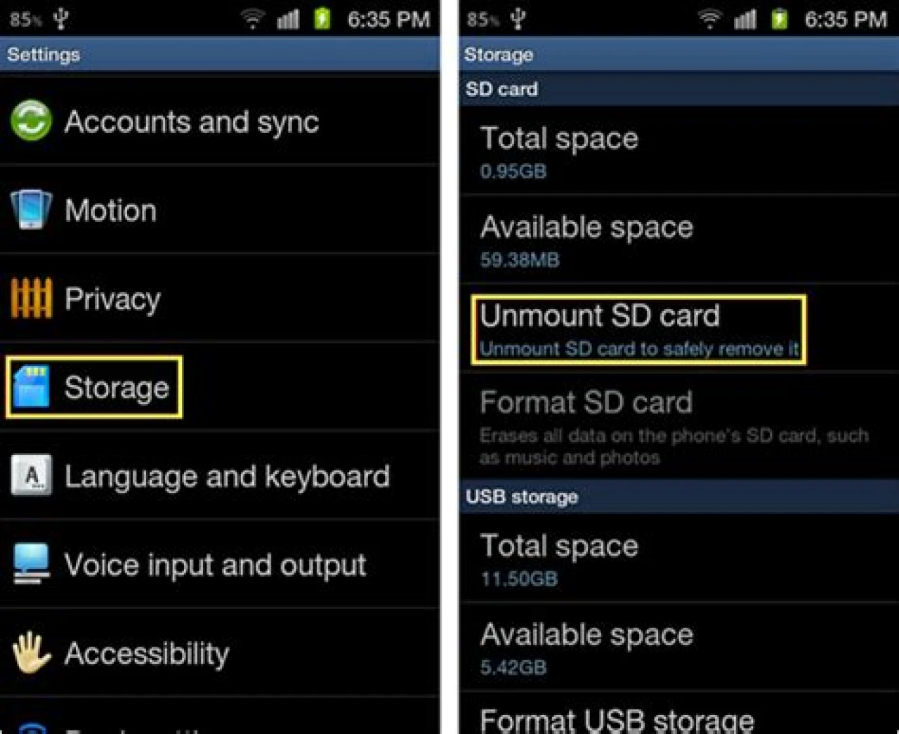Tips to Format SD Card on Android